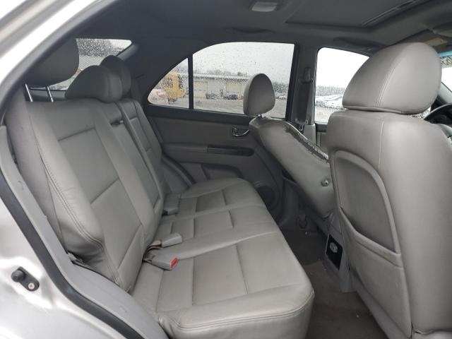 KNDJD736085824239 - 2008 KIA SORENTO EX SILVER photo 10