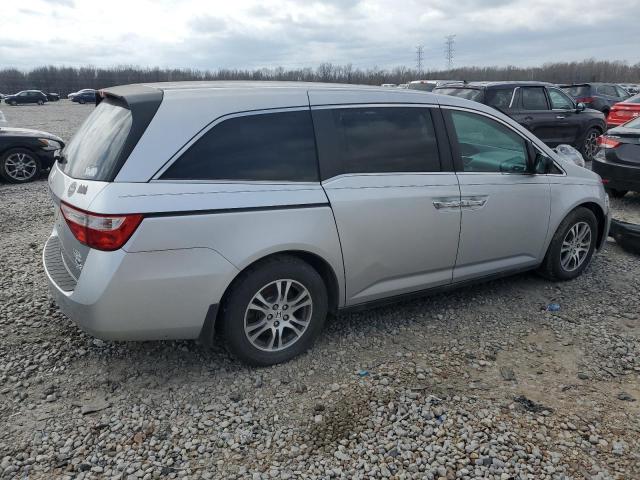 5FNRL5H40CB063513 - 2012 HONDA ODYSSEY EX SILVER photo 3