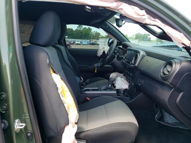 5TFCZ5AN2MX254574 - 2021 TOYOTA TACOMA DOUBLE CAB 绿色 照片 5