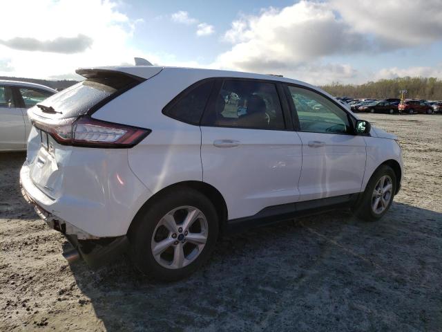 2FMPK3G9XGBB18723 - 2016 FORD EDGE SE WHITE photo 3