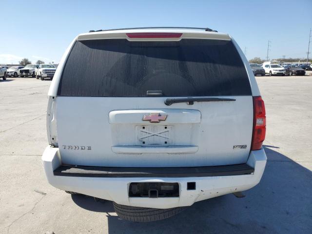 1GNFC13067R217133 - 2007 CHEVROLET TAHOE C1500 WHITE photo 6