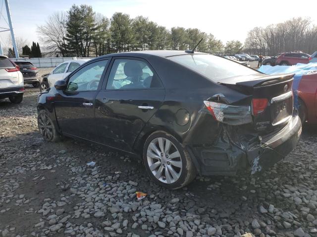 KNAFW4A31C5516896 - 2012 KIA FORTE SX BLACK photo 2