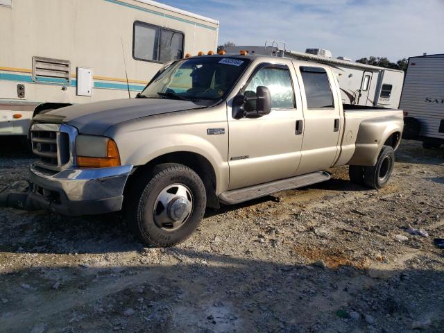 1FTWW32FX1EA13516 - 2001 FORD F350 SUPER DUTY GOLD photo 1