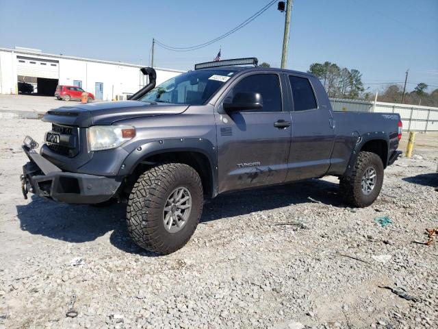 5TFUW5F15FX426232 - 2015 TOYOTA TUNDRA DOUBLE CAB SR/SR5 CHARCOAL photo 1
