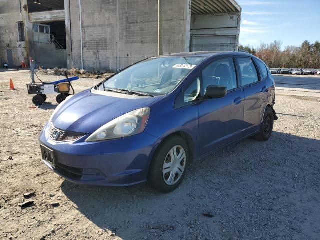 JHMGE8H28AS001549 - 2010 HONDA FIT BLUE photo 1