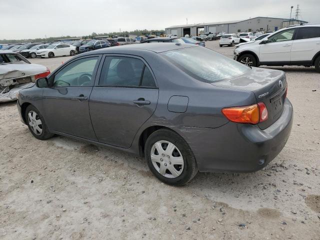 2T1BU4EE9AC441593 - 2010 TOYOTA COROLLA BASE GRAY photo 2