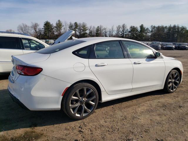 1C3CCCDG5FN511989 - 2015 CHRYSLER 200 S WHITE photo 3