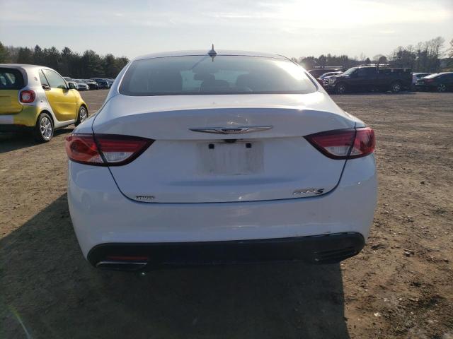 1C3CCCDG5FN511989 - 2015 CHRYSLER 200 S WHITE photo 6