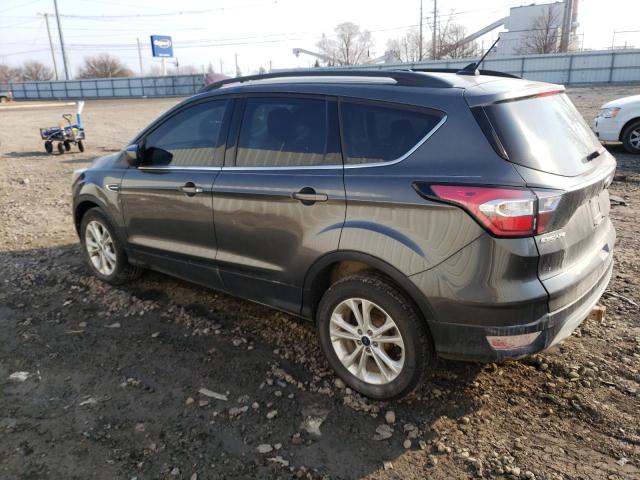 1FMCU9GDXJUA90827 - 2018 FORD ESCAPE SE GRAY photo 2