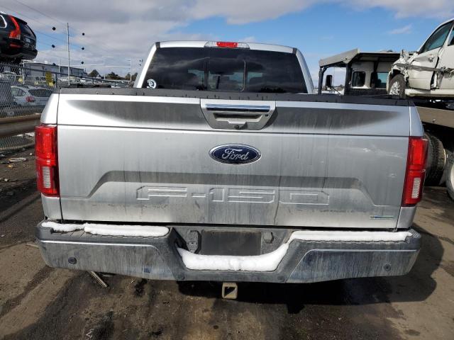 1FTEW1EG9JFA62432 - 2018 FORD F150 SUPERCREW SILVER photo 6