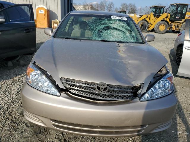 4T1BE32K23U779257 - 2003 TOYOTA CAMRY LE BROWN photo 5