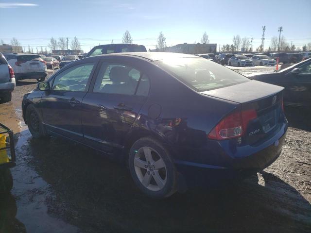 1HGFA16846L811092 - 2006 HONDA CIVIC EX BLUE photo 2