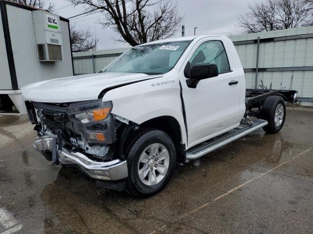 3GCNAAED7PG289646 - 2023 CHEVROLET SILVERADO C1500 WHITE photo 1