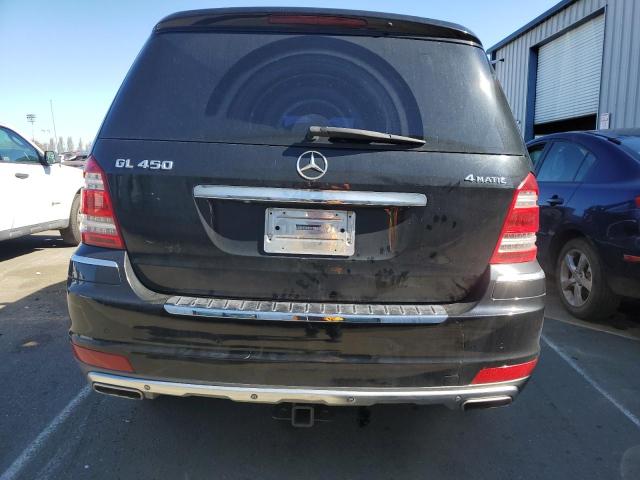 4JGBF7BE0BA634667 - 2011 MERCEDES-BENZ GL 450 4MATIC BLACK photo 6