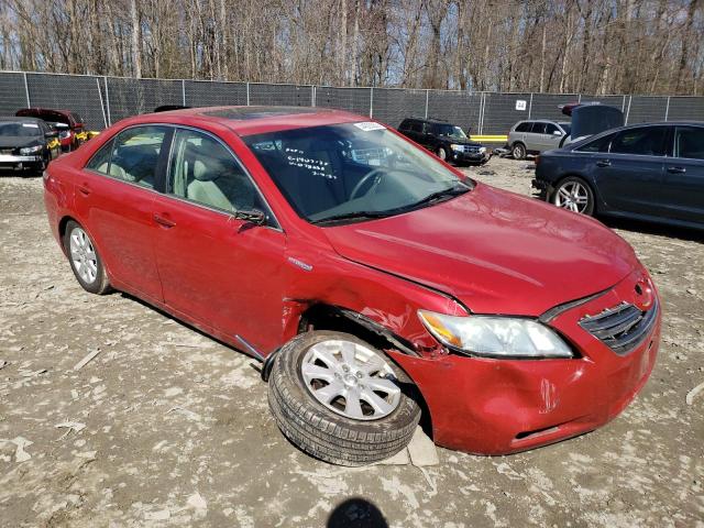 4T1BB46K09U078282 - 2009 TOYOTA CAMRY HYBRID RED photo 4