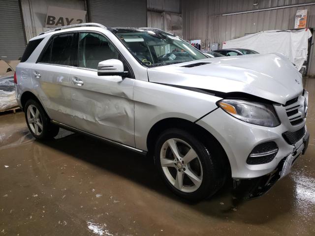 4JGDA5HB2GA621676 - 2016 MERCEDES-BENZ GLE 350 4MATIC SILVER photo 4