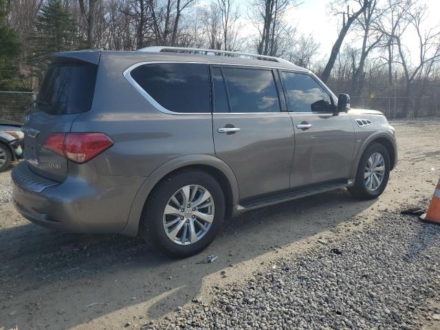 JN8AZ2NE2H9158720 - 2017 INFINITI QX80 BASE TAN photo 3