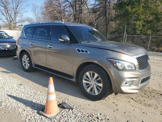 JN8AZ2NE2H9158720 - 2017 INFINITI QX80 BASE TAN photo 4