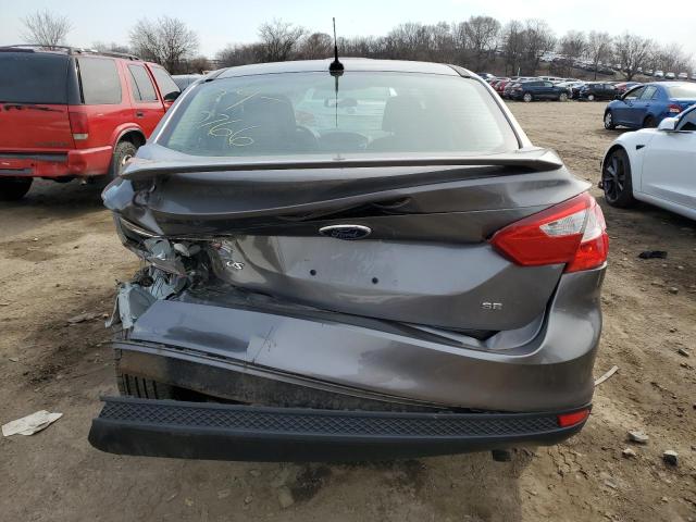 1FAHP3F20CL436316 - 2012 FORD FOCUS SE GRAY photo 6