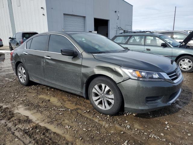 1HGCR2F38EA178399 - 2014 HONDA ACCORD LX GRAY photo 4