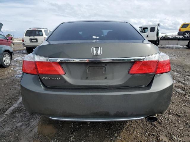 1HGCR2F38EA178399 - 2014 HONDA ACCORD LX GRAY photo 6