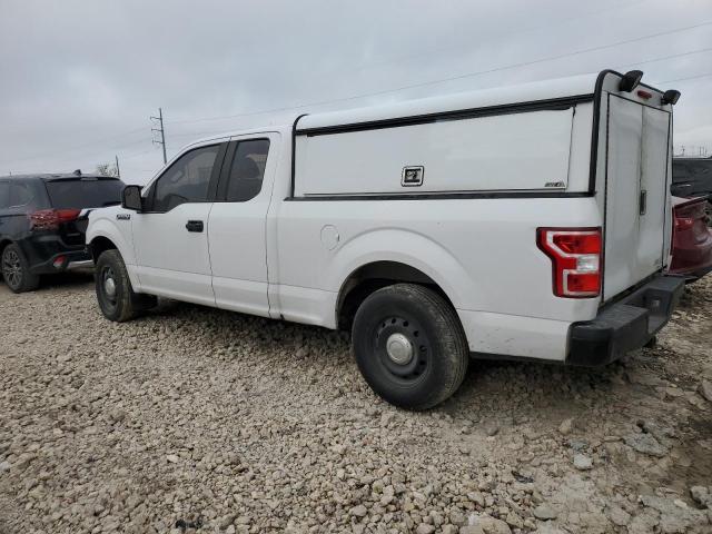 1FTEX1CB4JKD59491 - 2018 FORD F150 SUPER CAB WHITE photo 2