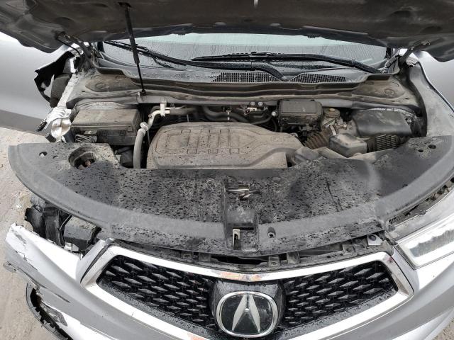 5FRYD4H55HB009402 - 2017 ACURA MDX TECHNOLOGY SILVER photo 12