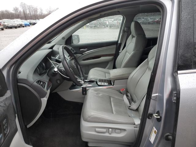 5FRYD4H55HB009402 - 2017 ACURA MDX TECHNOLOGY SILVER photo 7