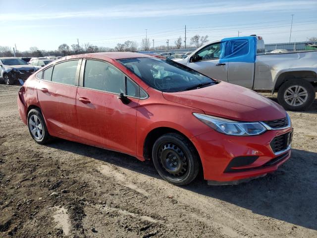 1G1BC5SM9J7159792 - 2018 CHEVROLET CRUZE LS RED photo 4