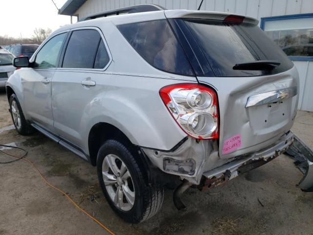 2GNALDEK3D6251435 - 2013 CHEVROLET EQUINOX LT SILVER photo 2