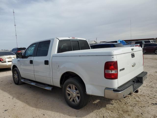 1FTPW12V48FA06498 - 2008 FORD F150 SUPERCREW WHITE photo 2