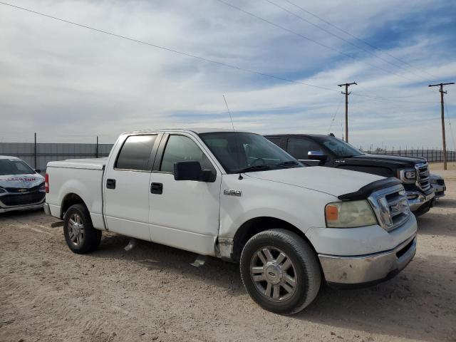 1FTPW12V48FA06498 - 2008 FORD F150 SUPERCREW WHITE photo 4