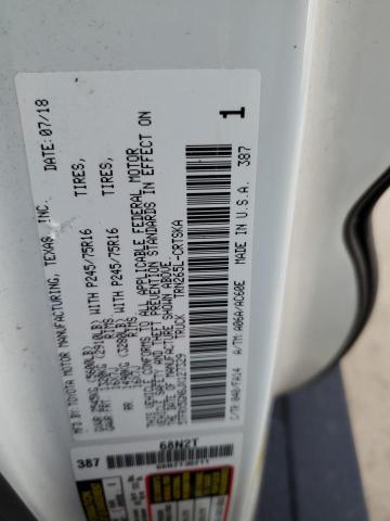 5TFRX5GN8JX127329 - 2018 TOYOTA TACOMA ACCESS CAB თეთრი ფოტო 12