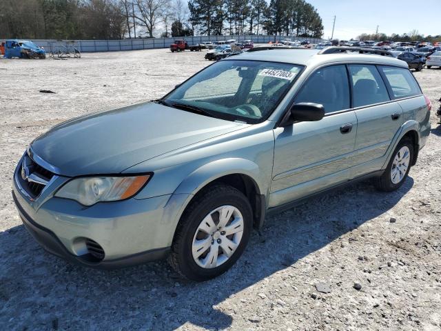 4S4BP60CX97317737 - 2009 SUBARU OUTBACK TURQUOISE photo 1