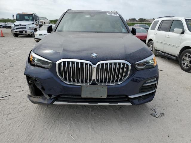 5UXCR6C59KLL38977 - 2019 BMW X5 XDRIVE40I BLUE photo 5