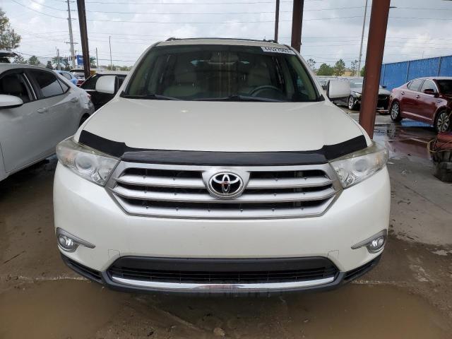 5TDZK3EH4DS136765 - 2013 TOYOTA HIGHLANDER BASE Ақ фото 5