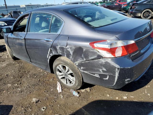 1HGCR2F39EA222264 - 2014 HONDA ACCORD LX GRAY photo 2