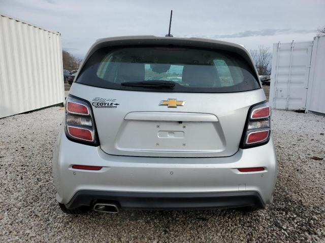 1G1JG6SB0L4133168 - 2020 CHEVROLET SONIC SILVER photo 6