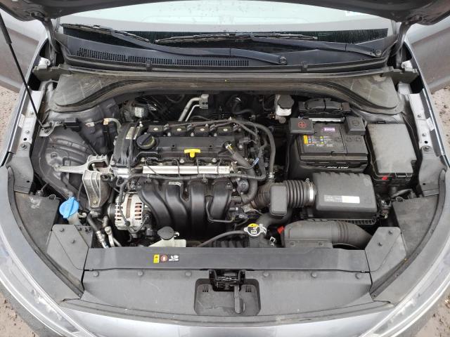 KMHD74LF6KU877622 - 2019 HYUNDAI ELANTRA SE GRAY photo 11