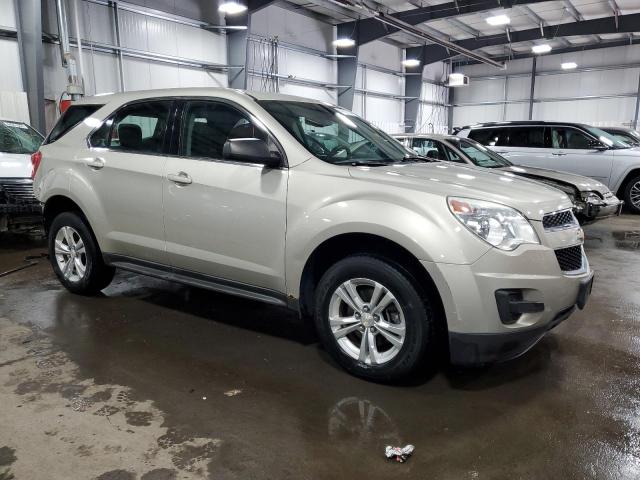 2GNALBEK4D6333677 - 2013 CHEVROLET EQUINOX LS BEIGE photo 4