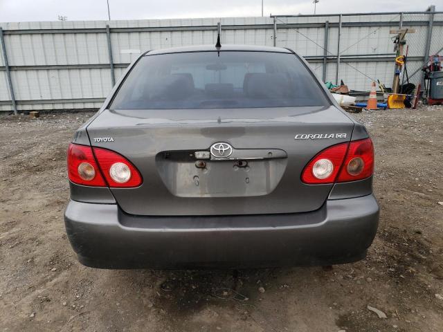 2T1BR32E47C792243 - 2007 TOYOTA COROLLA CE GRAY photo 6