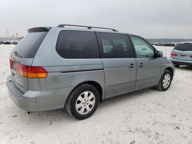 2HKRL18652H566416 - 2002 HONDA ODYSSEY EX GRAY photo 3