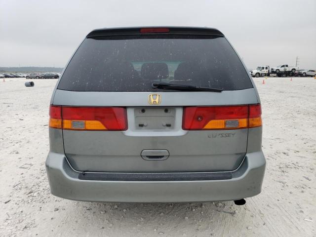 2HKRL18652H566416 - 2002 HONDA ODYSSEY EX GRAY photo 6