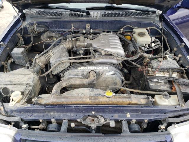 JT3GN86R420253754 - 2002 TOYOTA 4RUNNER SR5 BLUE photo 11