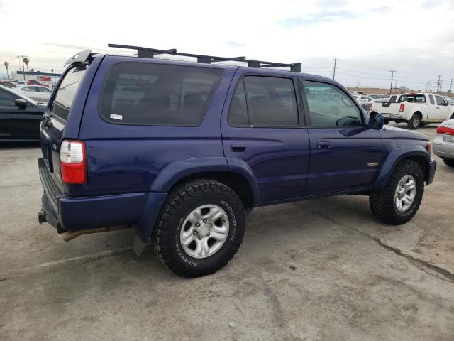 JT3GN86R420253754 - 2002 TOYOTA 4RUNNER SR5 BLUE photo 3