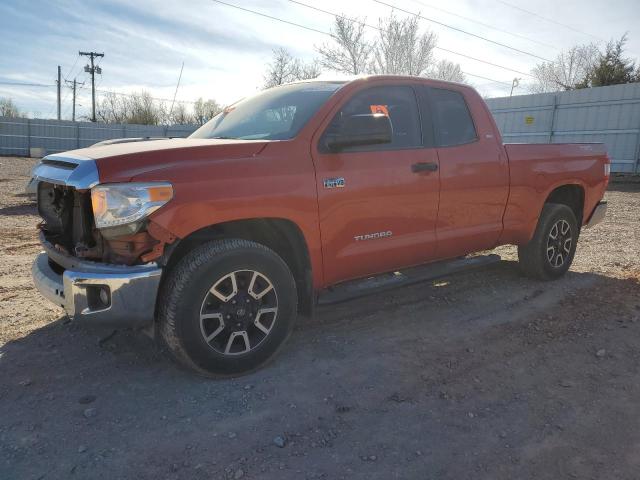 5TFUW5F10GX557375 - 2016 TOYOTA TUNDRA DOUBLE CAB SR/SR5 ORANGE photo 1