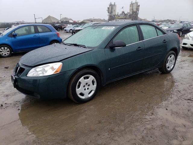 1G2ZF58B674101141 - 2007 PONTIAC G6 VALUE LEADER TEAL photo 1