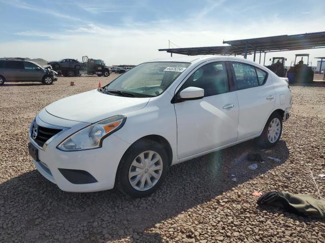 3N1CN7AP7JL872783 - 2018 NISSAN VERSA S WHITE photo 1