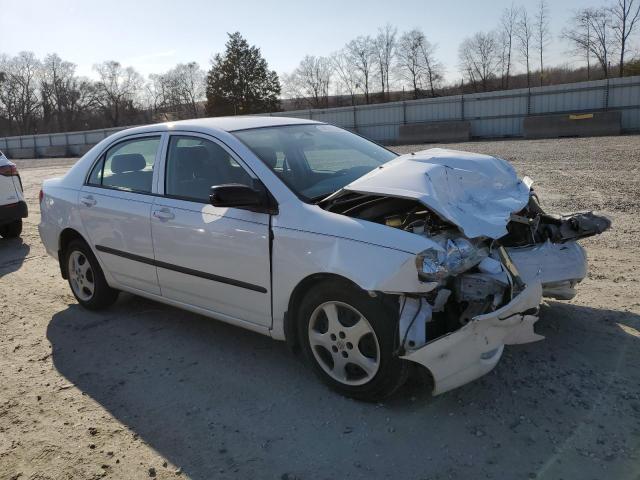 1NXBR32E06Z596961 - 2006 TOYOTA COROLLA CE WHITE photo 4