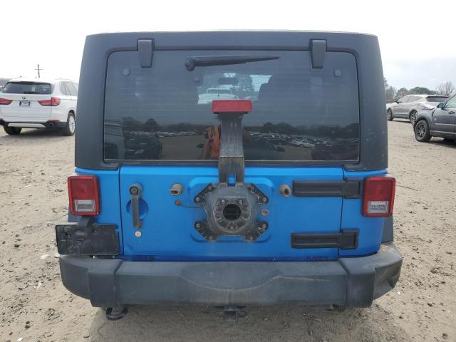 1C4BJWKG5GL293504 - 2016 JEEP WRANGLER U SPORT BLUE photo 6